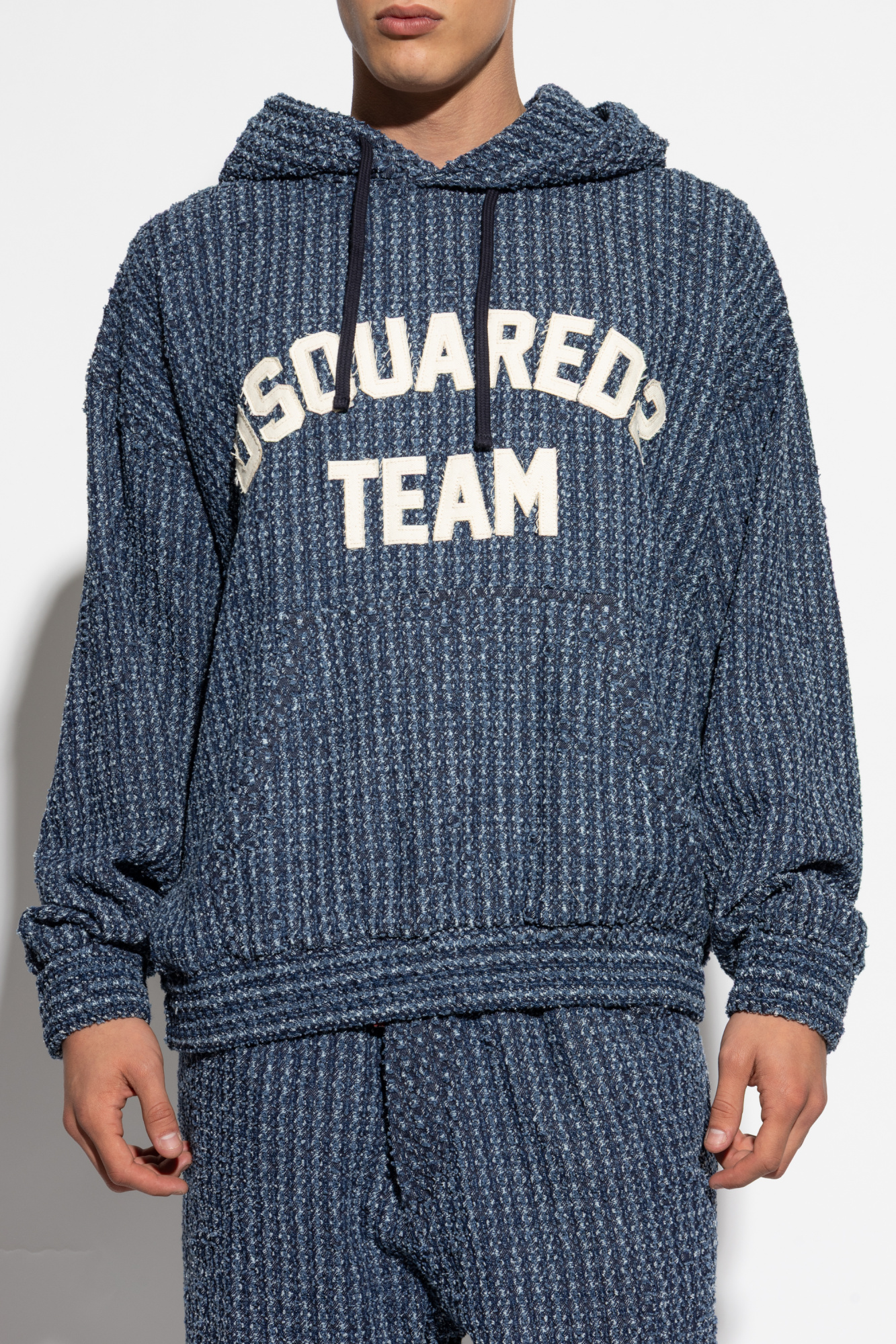Blue Sweatshirt with logo Dsquared2 - Vitkac GB